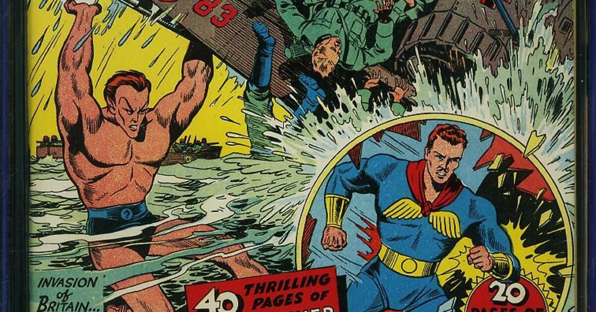 Sub-Mariner Comics #1 CGC 9.2 Added to ComicLink Auction